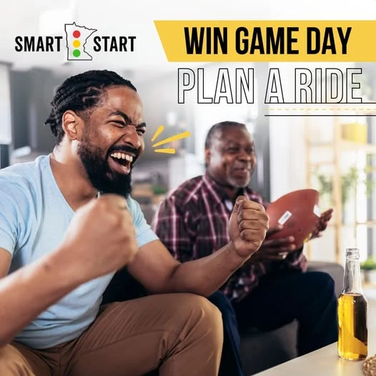 Win game day, plan a ride — Smart Start MN